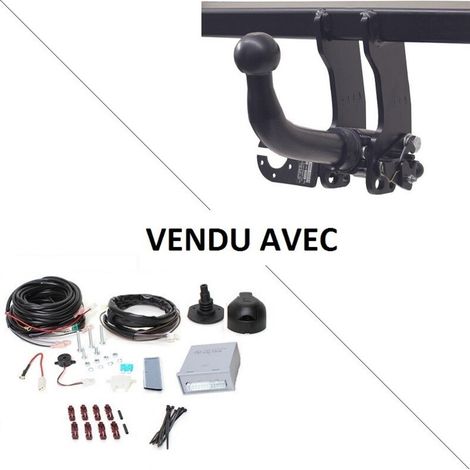 Attelage Chevrolet Orlando (01/11-) RDSOH + faisceau universel 7 broches + boitier électronique (1/2)