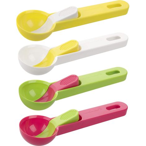 FACKELMANN 49305 - Cucchiaio per Gelato, 19 cm, 2 Colori, 1 Pezzo, Colori Assortiti (1/4)