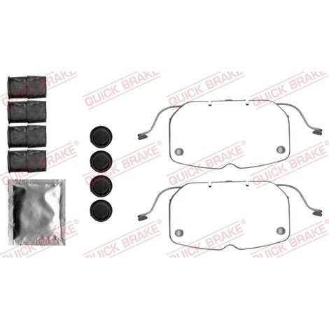Kit d'accessoires, plaquette de frein à disque Quick Brake 109-1792 BMW