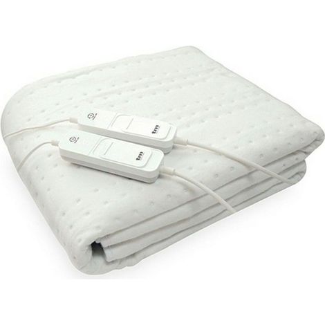 TM Electron Surmatelas Chauffant Électrique 160x140 cm Polyester (1/2)