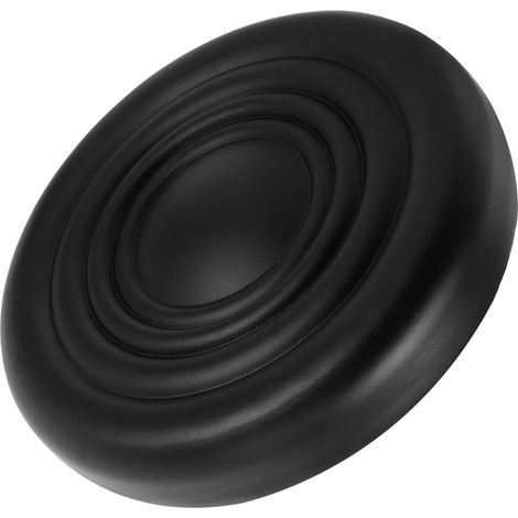 Coussin D’Assise Rond Rembourré pour Tabouret de Bar Housse de Siège Noire Effet Vague Compatible Tabourets Pivotants Assise Confortable et Facile à Nettoyer Accessoire de (1/5)