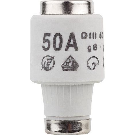 REV 0515123777 LOT DE 5 FUSIBLES 50 A GRIS ETI 002313402