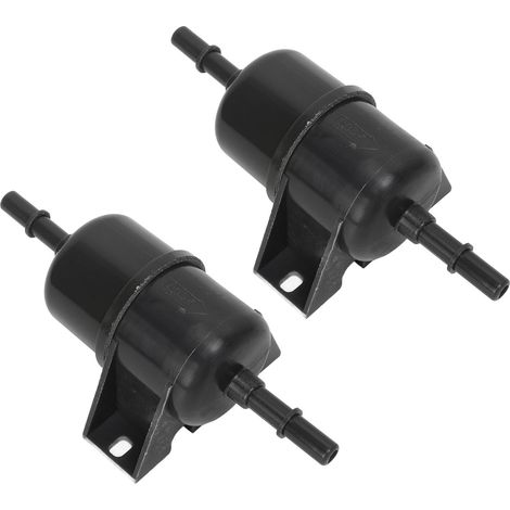 Lot de 2 filtres à carburant en ligne AM117584 pour John Deere 425 445 455 tondeuses et tracteurs de jardin (1/5)
