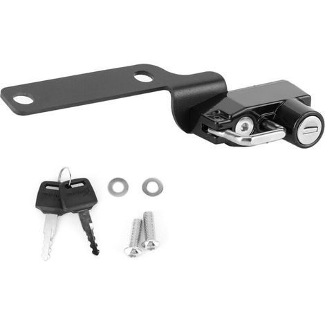 Antivol pour casque moto avec 2 clés – Compatible Honda CB125R, CB250R, CBR650R, CB650R – Acier trempé résistant (1/5)