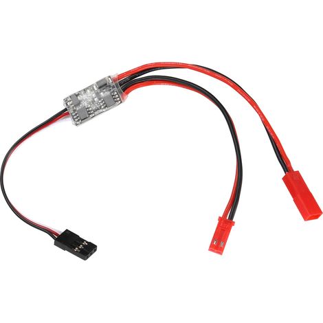 1 pièce relais de commutateur électronique marche/arrêt AUX télécommandé 20A RC pour drone de lumière LED de bateau de camion de voiture RC (1/5)