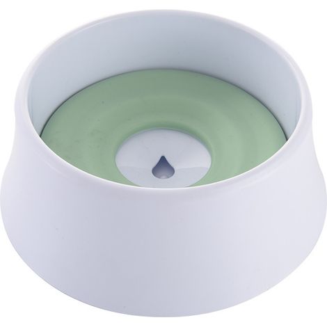 Filiyano-Gamelle d'eau verte pour animaux de compagnie, gamelle flottante anti-débordement pour chien (1/5)