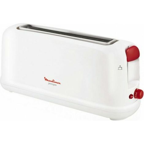 Moulinex LS160111 Grille-Pain Blanc Rouge 1000W (1/2)