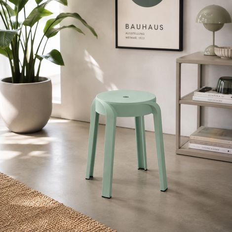 Hocker Grün 45m stapelbar-LF7000050-grün
