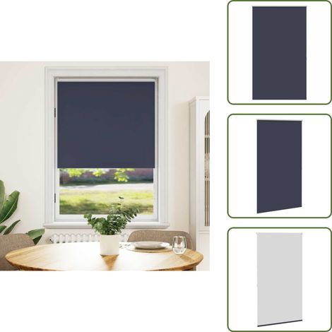 Verdunkelungsrollo Verdunklungsrollo 80 x 175 cm blau - Fensterdekoration - Verdunkelungsrollo - Rollo - Raffstore - Raumteiler (1/5)