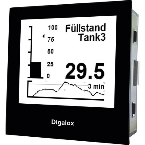TDE Instruments Digalox DPM72-PP Digitales Einbaumessgerät (1/5)