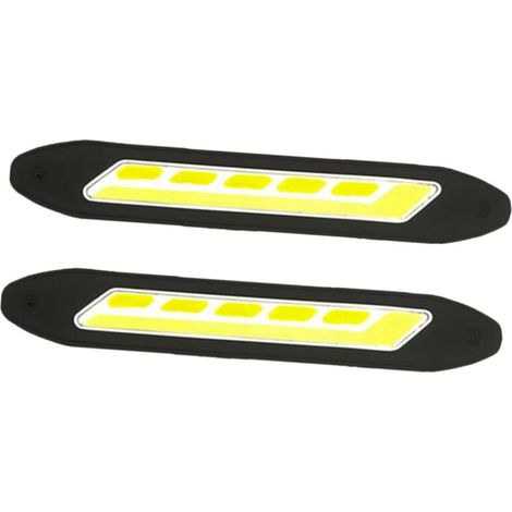 YARNOW Lot de 2 Bandes LED Étanches pour Voiture 6w 1000lm (1/5)