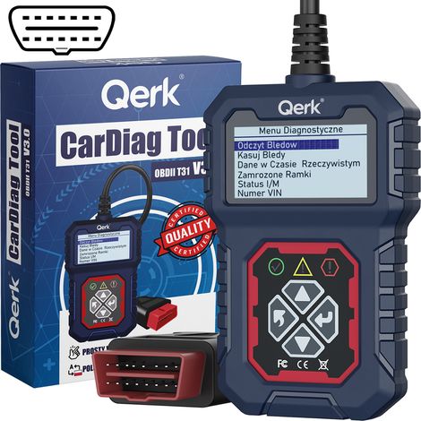 DIAGNOSE-SCHNITTSTELLE OBD2-TESTER VERBESSERTER SCANNER IN POLNISCHER SPRACHE PL-MENÜ (1/5)
