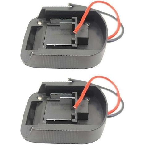 Adaptateur de batterie 2 pièces pour outil électrique à batterie lithium 18 V, connecteur, support de charge pour outil électrique Bl1830 Bl1840 (1/5)