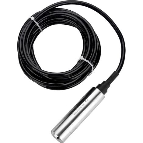 Biegefester Füllstandssensor mit fester Bauweise, Edelstahlgehäuse, 4–20 mA Ausgang für Digitalanzeige und wasserdichtem Kabel zur Messung (1/5)