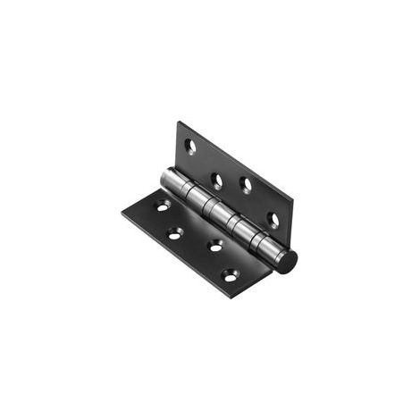 2 pièces  Charnière Inox Charniere Porte 100x77 mm, Charnieres de Portes en bois Exterieures Placard Roulement à Billes, 1 paire