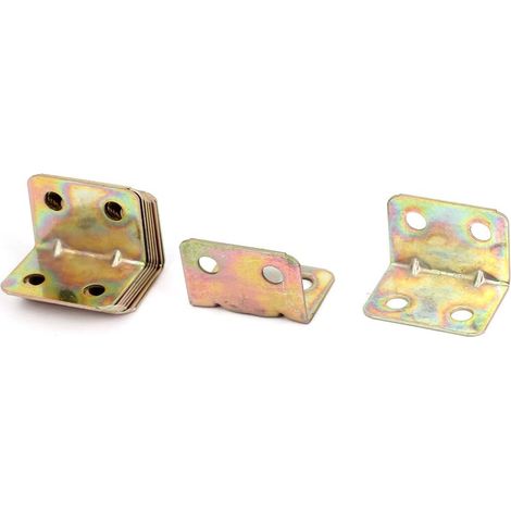20mm x l form regal eckwinkel platte rechtwinklig halterung bronze tonne 10 pièces