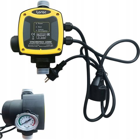 Controlador inteligente de arranque/parada automática de bombas Lorac Synchrotech 2200 (1/5)