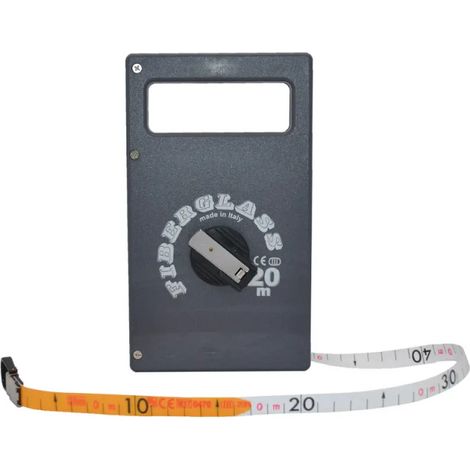 Mesure roulante longue ruban fibre de verre - 50 mètres (1/3)