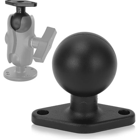 Base à Bille de 1.5 Pouces, Plaque Ronde en Alliage D'aluminium pour Support de et pour Bras à Double Douille de Taille C de 1.5 Pouces (1/5)