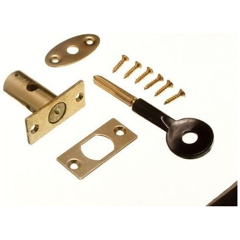 Lot de 3 verrous de sécurité pour fenêtre avec clés 3,8 cm (1/2)