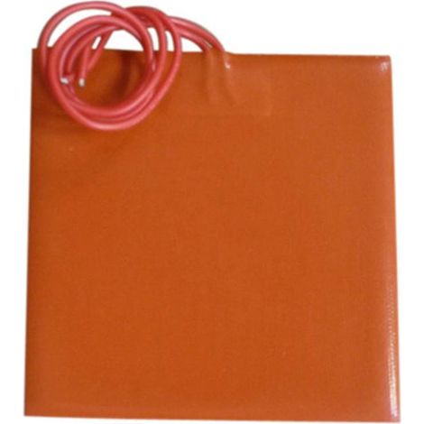 Plaque chauffante en silicone 80 x 100 mm, 12 V, 20 W, plateau chauffant, pièces de rechange pour imprimante 3D