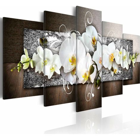 Tableau fleur d'innocence - 200 x 100 cm (1/4)