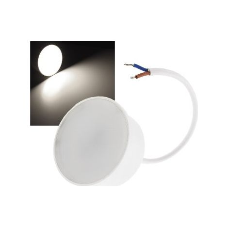 CHILITEC LED-Modul “Piatto P7“ für Einbauleuchten, EEK: F, 7W, 550lm, 4200K, Ø 50 mm