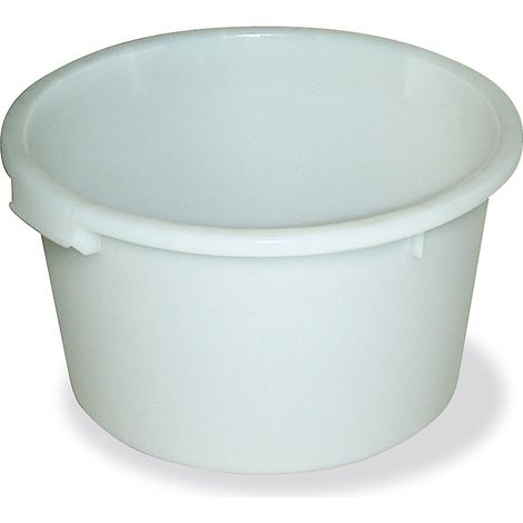 BRB Réservoir rond 85 l, blanc naturel