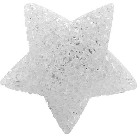 Lampe étoile scintillante portable en acrylique à piles lumière douce chaude pour spectacle chœur décor (1/5)