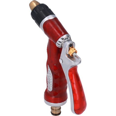 Pistolet d'Arrosage en Laiton avec Buse Réglable pour Jardin et Terrasse (1/5)