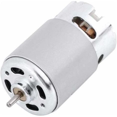 Moteur à courant continu RS-550 80W – Tension 12-24V – Vitesse 21000 tr/min – Couple 1Nm pour perceuses électriques - 21000Rpm (1/5)