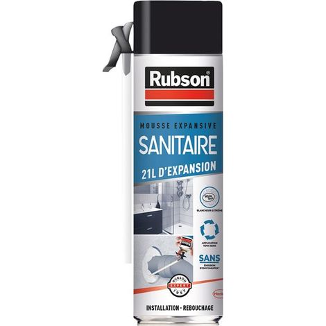 Sanitäre Expansionsschaum 21l Rubson 500ml - Rubson