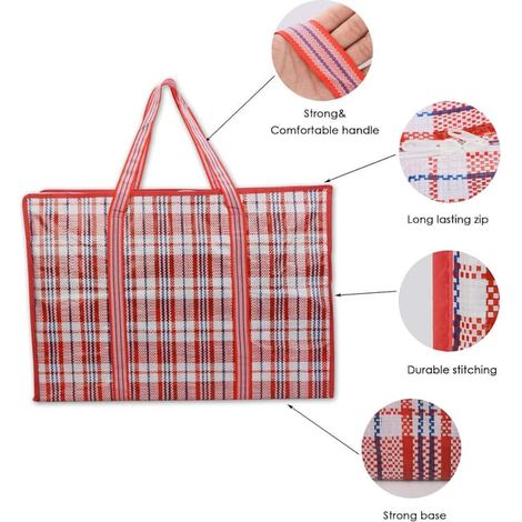 Lot de 2 sacs de rangement, grand sac de rangement pour vêtements, sac de déménagement