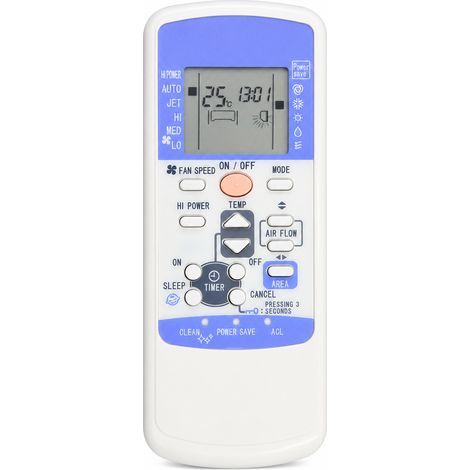 Telecomando per condizionatore compatibile con Mitsubishi RLA502A001D (1/5)