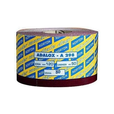 Norton 3185015 A298 Carta Abrasiva Spaziata Universale 115 mm 50 m Grana 150 colore Universale