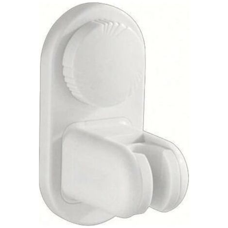 Self Adhesive Shower Arm with Adjustable Head Holder Wall Mounted Fixed Base Plate Holder for Room Accessories (1/5)