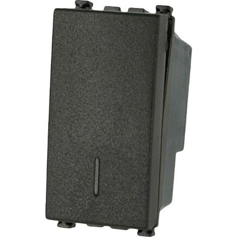 Invertitore 1P 16A Nero Compatibile Vimar Arke' SD90004 (1/3)