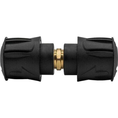 Raccord Rapide Haute Pression pour Pistolet et Nettoyeur Haute Pression, Adaptateurs de Connecteur de Tuyau Uniquement Compatibles avec le Tuyau Karcher, Femelle M22 14mm (1/4)