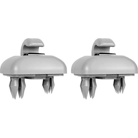 Support de pare-soleil Naievear (lot de 2) : finition soignée, haute fiabilité, en ABS, fixation pour pare-soleil intérieur (réf. 8u0857562a et 8e0857562) pour Audi A3, A4l, A5, A6l, A7, Q5 et Q3.-Gre (1/5)