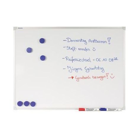 Soennecken Whiteboard 4855 80x60cm magnethaftend emailliert