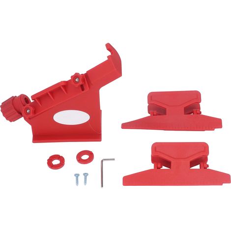 Jig d'empennage magnétique ajustable avec pinces pour flèches d'arc, matériau ABS durable. (1/5)
