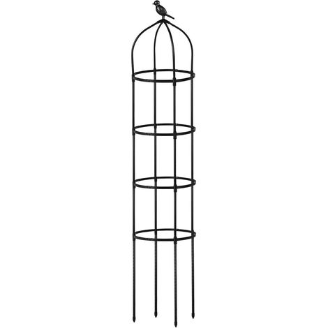 Garten 175cm Vertikal Verstellbar Rostfrei Rankhilfe für