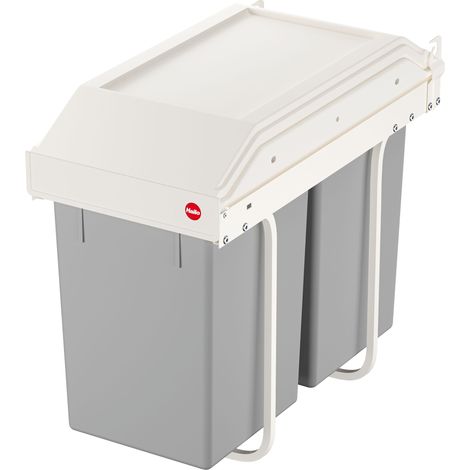 Hailo Multi-Box duo L, Einbau-Mülleimer, 2x14 ltr