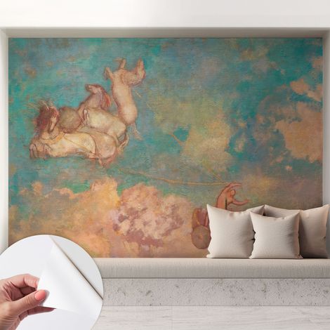 Papier peint autocollant Mural avec colle pour salon et chambre Décoration murale rapide Pégases célestes 208x146 cm (1/5)