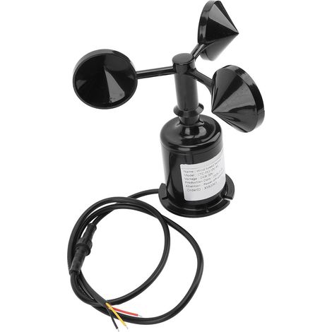 Anémomètre ultrasonique haute précision extérieur capteur vitesse vent 4-20mA 9-30V (1/5)