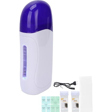 Kit de chauffe-cire portable pour épilation à domicile, machine à cire de voyage avec prise UE 220V, réchauffeur de cire facile à utiliser. (1/5)