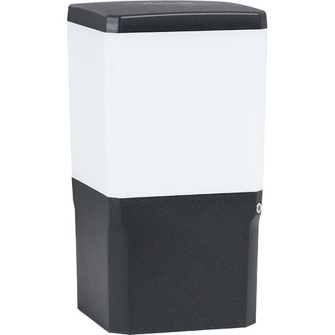 Farola VIRGILIO 1xE27 11W IP55 resina negra