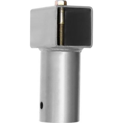 Raccord de jonction carré pour trampoline avec cadre carré 38mm et pied rond 38mm
