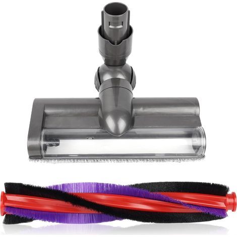 Spazzole di ricambio compatibili con gli aspirapolvere Dyson V6, SV04, SV06, SV09 e DC58, DC59, DC61, DC62, DC72, DC74 accessori turbospazzola con sistema di sgancio rapido per tappeti e pavimenti in (1/5)