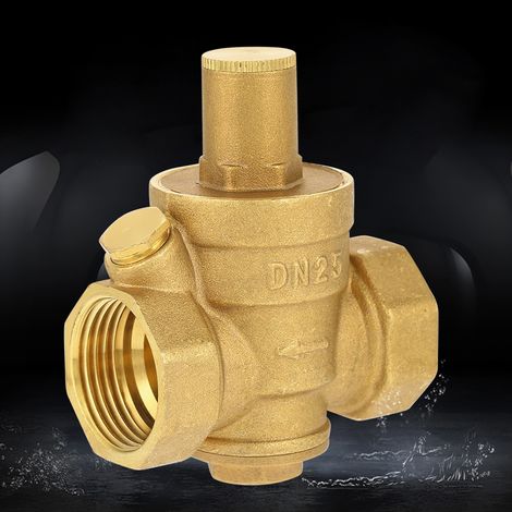 Détendeur de pression d'eau en laiton réglable 1" DN25 fileté – 1 pièce (1/5)